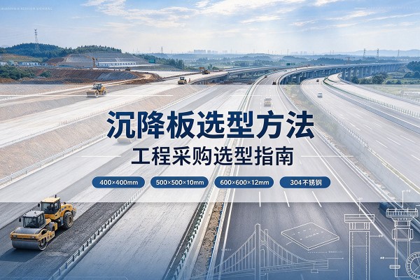 包河沉降板选择方法