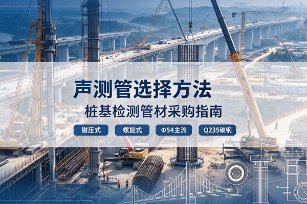 包河声测管选型标准