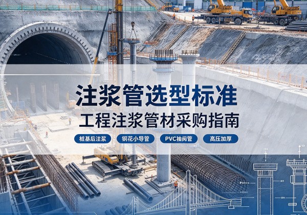 包河注浆管选型标准